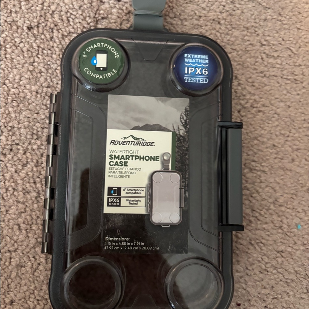 Adventuridge Watertight Smartphone Case - Black
